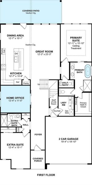 The Davenport floor plan by K. Hovnanian Homes. 1st floor shown. *Prices, plans, dimensions, features, specifications, materials, and availability of homes or communities are subject to change without notice or obligation. The Davenport floor plan by K. Hovnanian Homes. 1st floor shown. *Prices, plans, dimensions, features, specifications, materials, and availability of homes or communities are subject to change without notice or obligation.