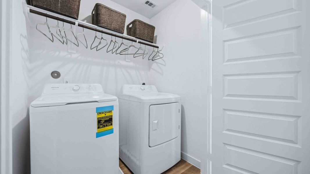 Furnished interior view inside a new home in Grand West, Houston (Image 5).