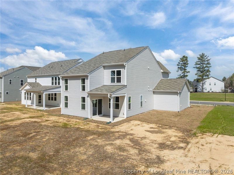 Exterior details and patio area of a home in Pembroke, Hope Mills (Image 4).