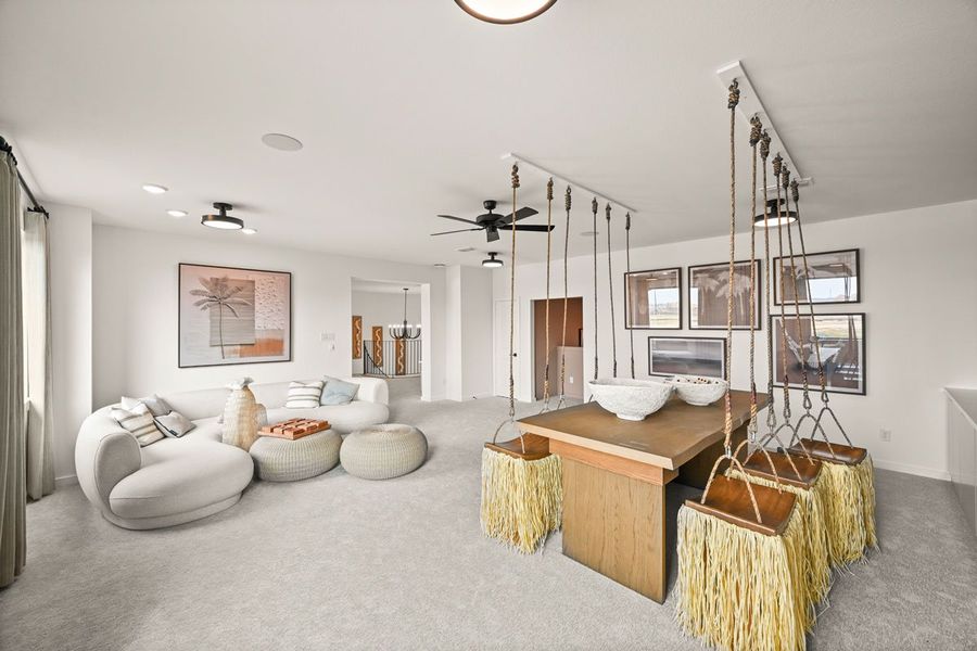 Furnished interior view inside a new home in Jubilee 45' 70', Hockley (Image 44).