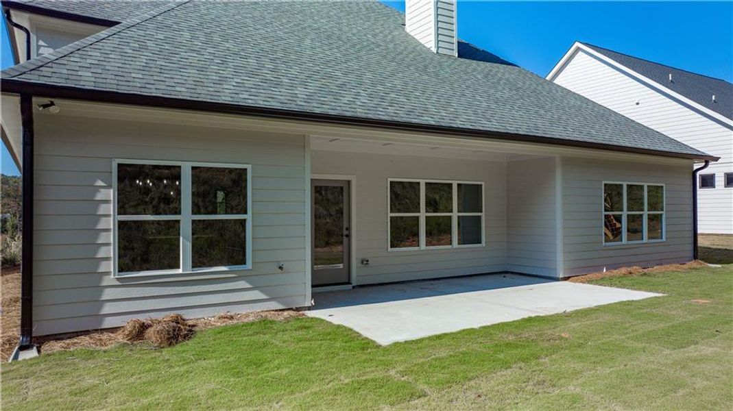 Exterior details and patio area of a home in , Greensboro (Image 4).