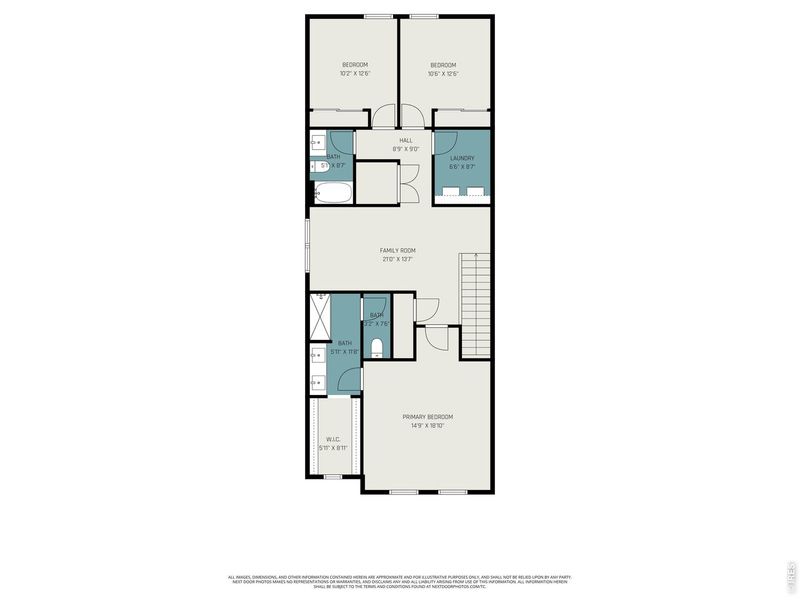2D floor plan layout of this home in Poudre Heights: The Meadow Collection, Windsor, CO (Image 4). 2D floor plan layout of this home in Poudre Heights: The Meadow Collection, Windsor, CO (Image 4).