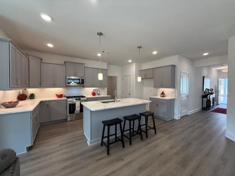 Furnished interior view inside a new home in Echols Farm, Hiram (Image 5).