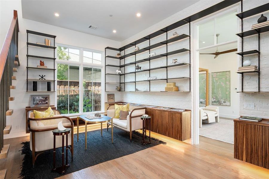 Furnished interior view inside a new home in , Dallas (Image 5).