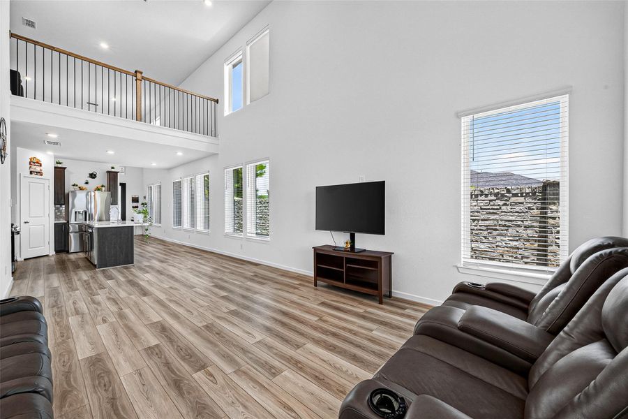 Furnished interior view inside a new home in Avalon at Cypress, Cypress (Image 46). Furnished interior view inside a new home in Avalon at Cypress, Cypress (Image 46).