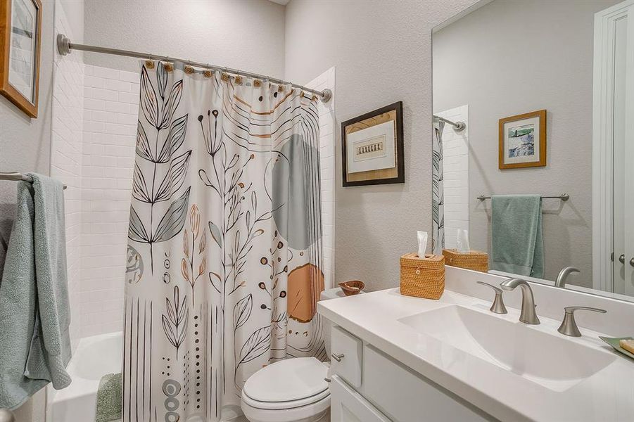 Furnished interior view inside a new home in , Fort Worth (Image 22).