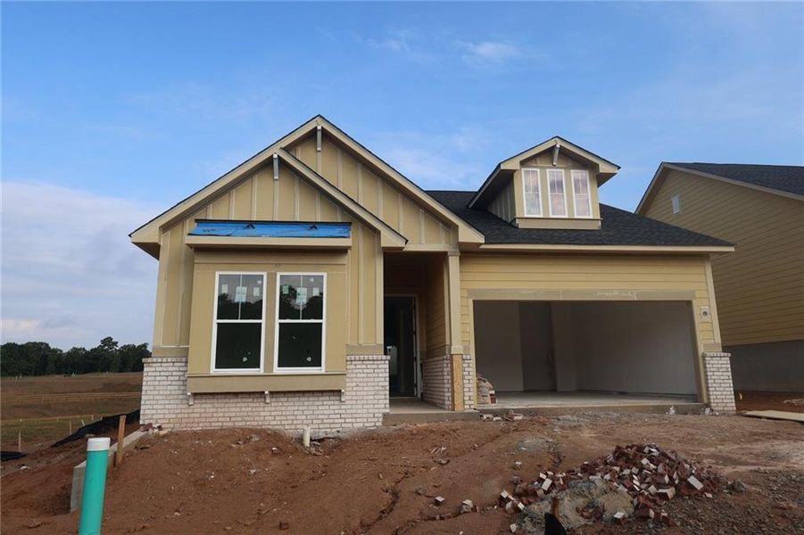 In-progress construction of a new home in , Gainesville, GA (Image 3).