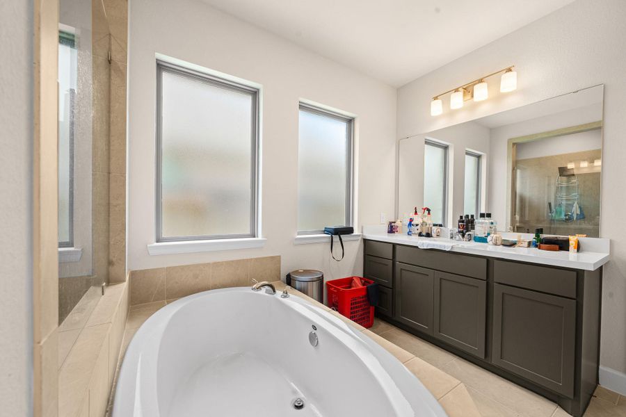 Furnished interior view inside a new home in Marvida, Cypress (Image 12).