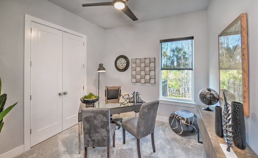Furnished interior view inside a new home in Woodhaven, Port Orange (Image 16).