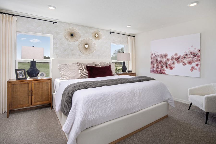 Representative furnished interior of a home built from the 1511 Modeled by KB Home in Pepper Grove I, Palmetto (Image 6).