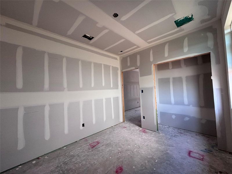 In-progress construction of a new home in The Colony 45s, Bastrop, TX (Image 24). In-progress construction of a new home in The Colony 45s, Bastrop, TX (Image 24).