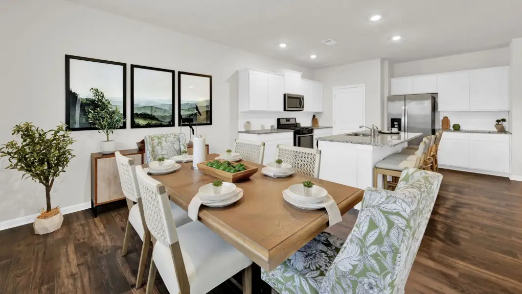 Furnished interior view inside a new home in Millstone Village, Morristown (Image 14).