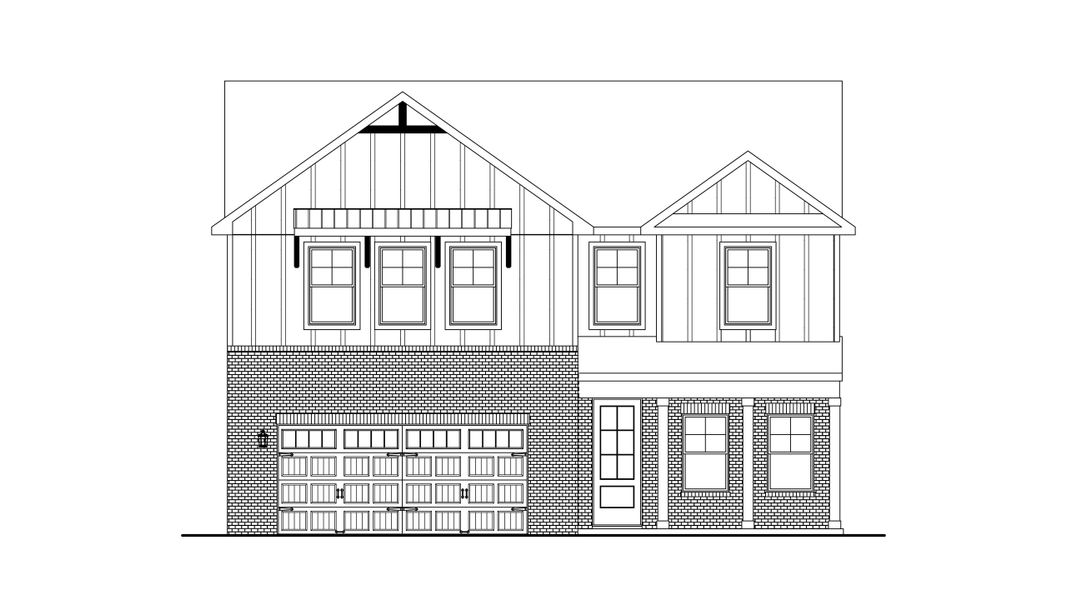 Elevation K at The Landing at Greens Mill (R2) Elevation K at The Landing at Greens Mill (R2)