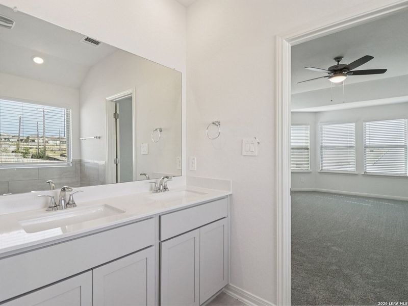 Furnished interior view inside a new home in , San Antonio (Image 8).