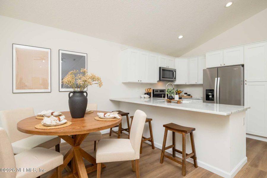 Furnished interior view inside a new home in , St. Augustine (Image 15). Furnished interior view inside a new home in , St. Augustine (Image 15).