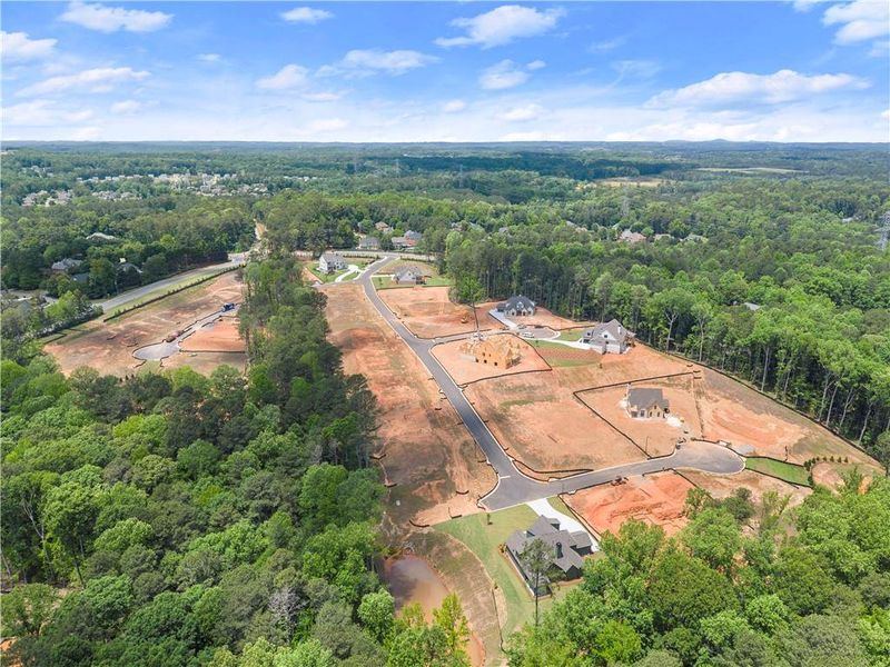 Site preparation for new homesites in Woodford, Acworth (Image 22).
