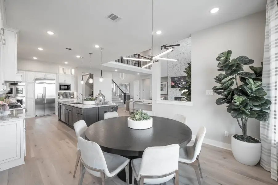 Representative furnished interior of a home built from the Casoria by Tri Pointe Homes in The Estates at James Lane, Fulshear (Image 14).
