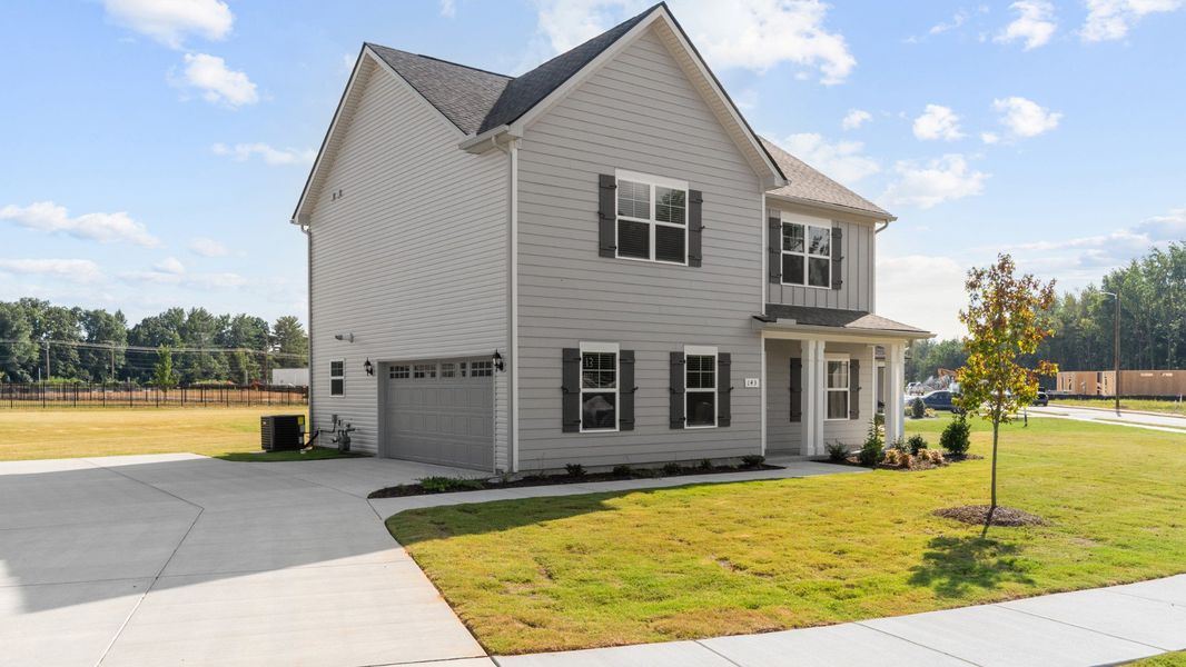 Front exterior of a new home in Stillwater, Tullahoma, TN, highlighting curb appeal (Image 16).