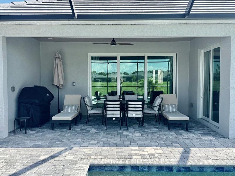 Exterior details and patio area of a home in , Lakewood Ranch (Image 19).