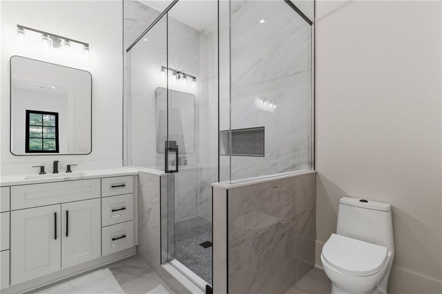 Furnished interior view inside a new home in , Alpharetta (Image 18).