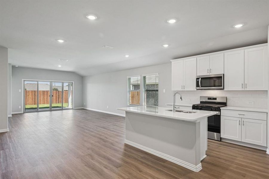 Photo is not of the actual home, but is an inspirational photo of builder’s model home and may depict options, furnishings, and/or decorator features that are not included.