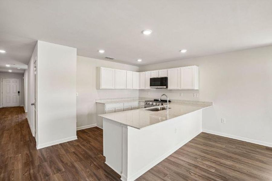 Furnished interior view inside a new home in Urban's Place, Chatsworth (Image 9). Furnished interior view inside a new home in Urban's Place, Chatsworth (Image 9).