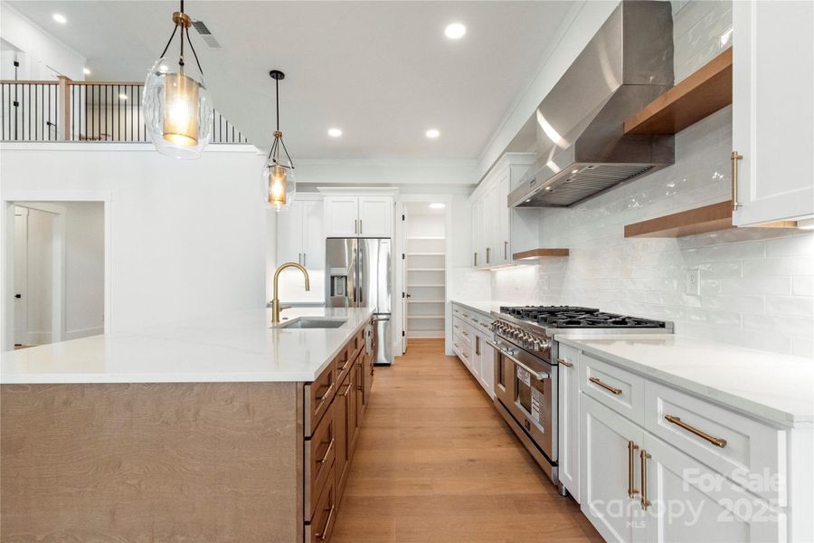 Furnished interior view inside a new home in , Charlotte (Image 8).