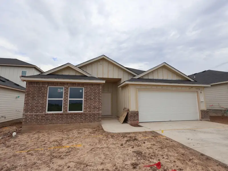 In-progress construction of a new home in Willow Springs, Buda, TX (Image 8).