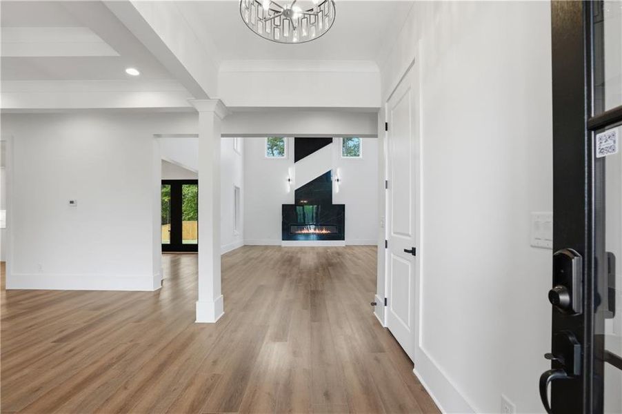 Spacious, unfurnished interior of a new home in , Marietta (Image 17).
