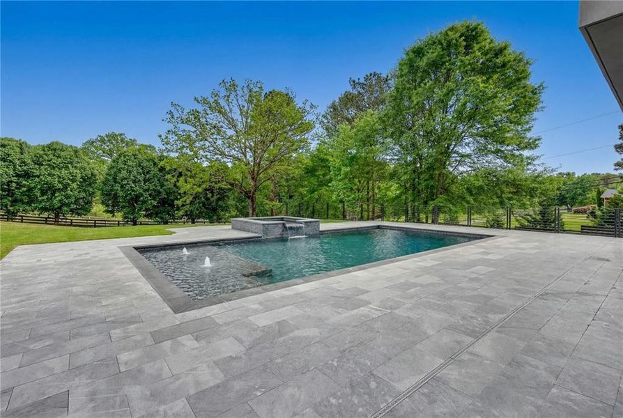 Exterior details and patio area of a home in , Sugar Hill (Image 31). Exterior details and patio area of a home in , Sugar Hill (Image 31).