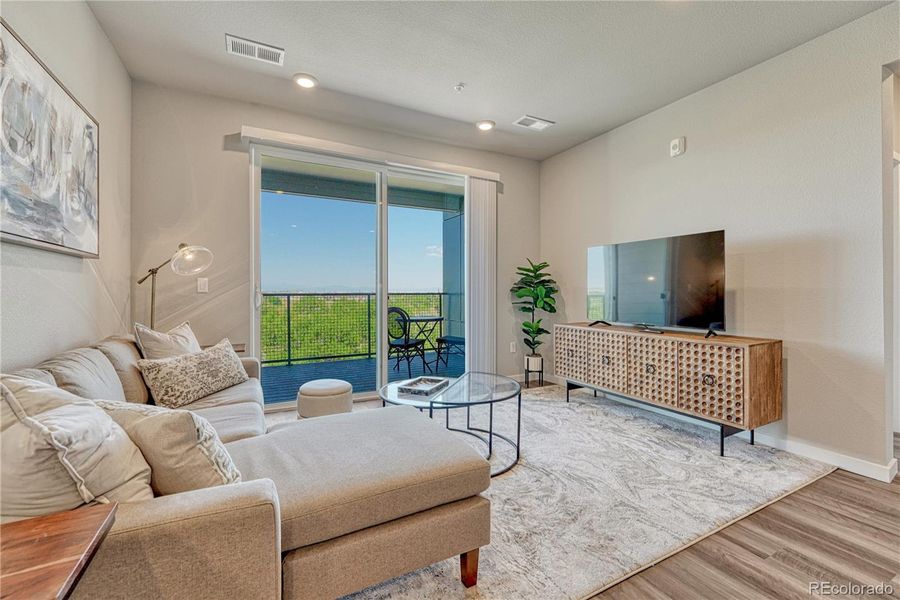 Furnished interior view inside a new home in The Trails at Westcreek, Parker (Image 8).