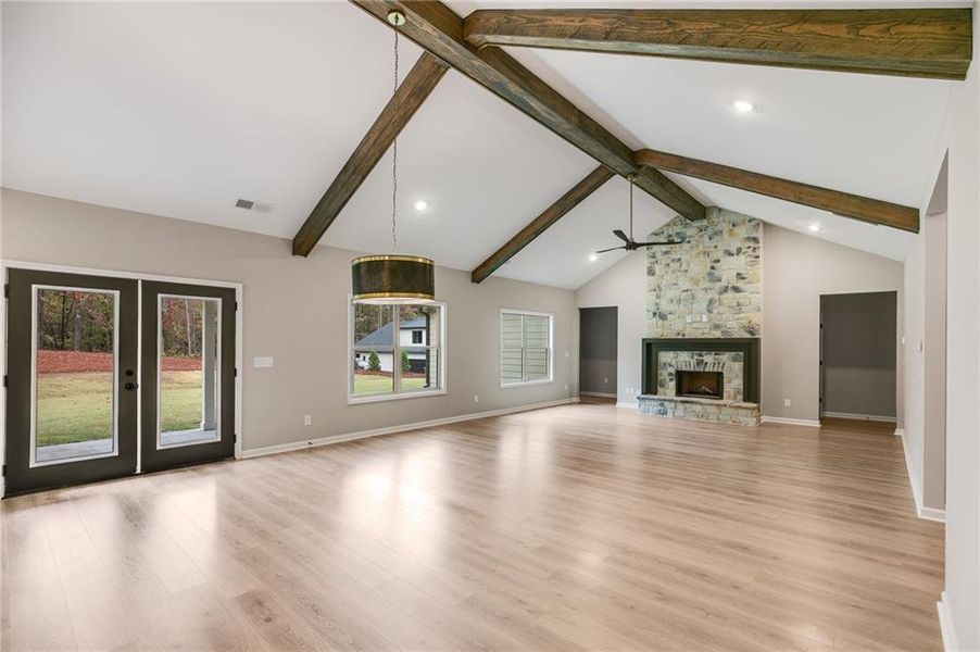 Spacious, unfurnished interior of a new home in Liberty Station, Bremen (Image 24). Spacious, unfurnished interior of a new home in Liberty Station, Bremen (Image 24).