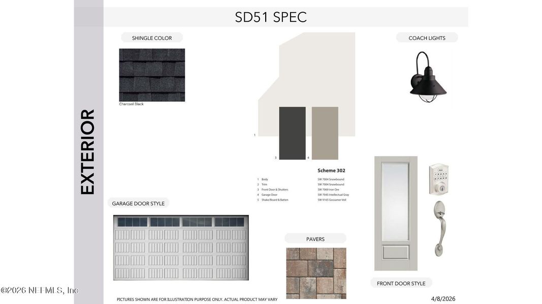 Sample of building materials used in homes in SilverLeaf, St. Augustine (Image 8). Sample of building materials used in homes in SilverLeaf, St. Augustine (Image 8).