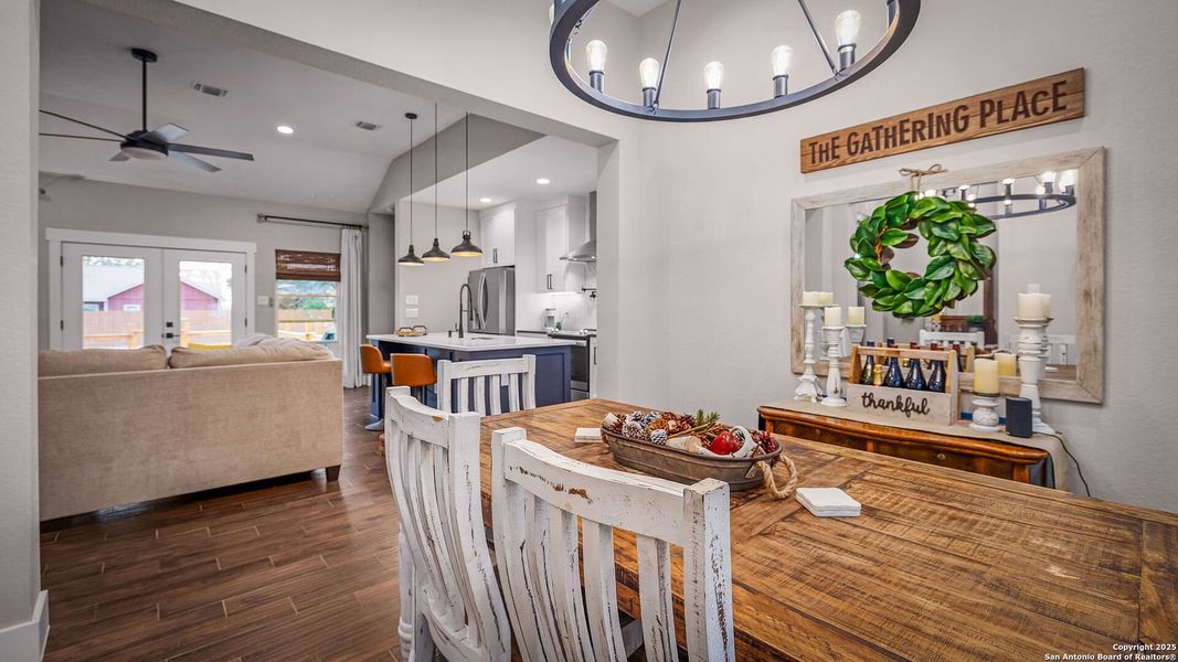 Furnished interior view inside a new home in , Spring Branch (Image 8).