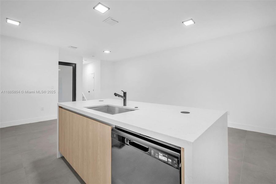 Furnished interior view inside a new home in , Miami (Image 16).