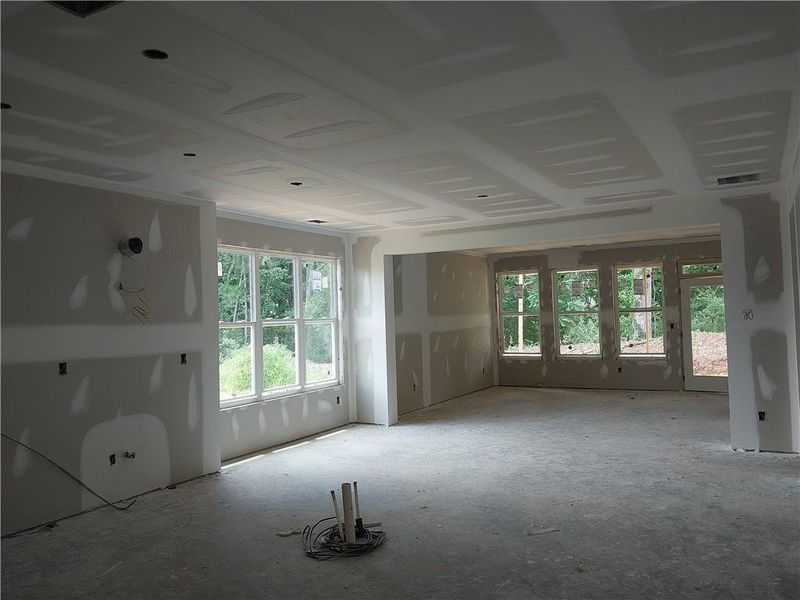 In-progress construction of a new home in Terraces at Paravel, Acworth, GA (Image 31).
