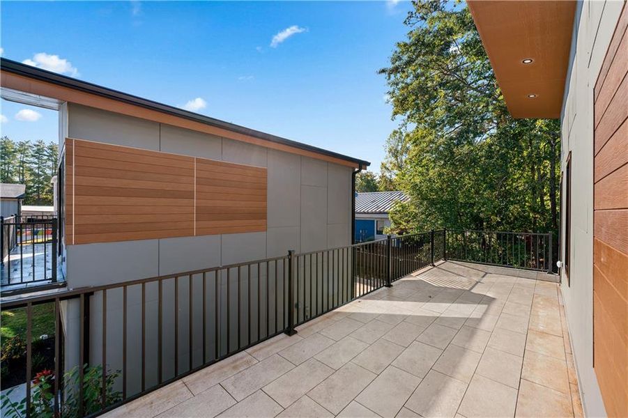 Exterior details and patio area of a home in , Union City (Image 2). Exterior details and patio area of a home in , Union City (Image 2).