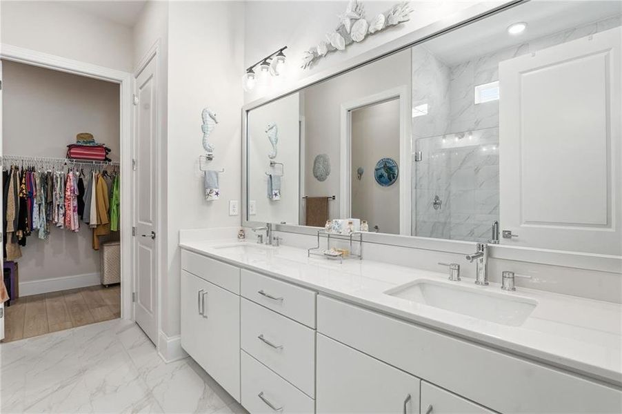 Furnished interior view inside a new home in The Reserve at Bells Ferry, Kennesaw (Image 9). Furnished interior view inside a new home in The Reserve at Bells Ferry, Kennesaw (Image 9).