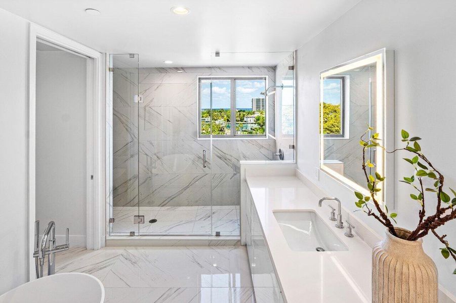 Furnished interior view inside a new home in Royal Palm Residences, Boca Raton (Image 5). Furnished interior view inside a new home in Royal Palm Residences, Boca Raton (Image 5).