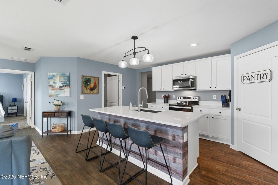 Furnished interior view inside a new home in The Arbors, Jacksonville (Image 6).