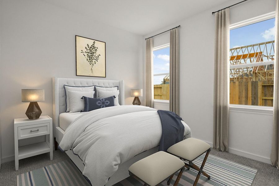 Bedroom 2 (*Photo not of actual home and used for illustration purposes only.)