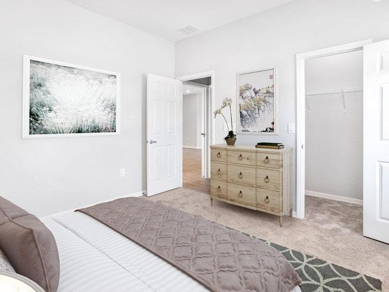 This home has large secondary bedrooms - Savannah by Highland Homes