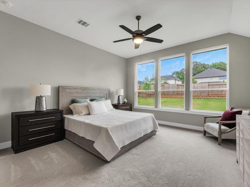Furnished interior view inside a new home in Clopton Farms, Montgomery (Image 11). Furnished interior view inside a new home in Clopton Farms, Montgomery (Image 11).