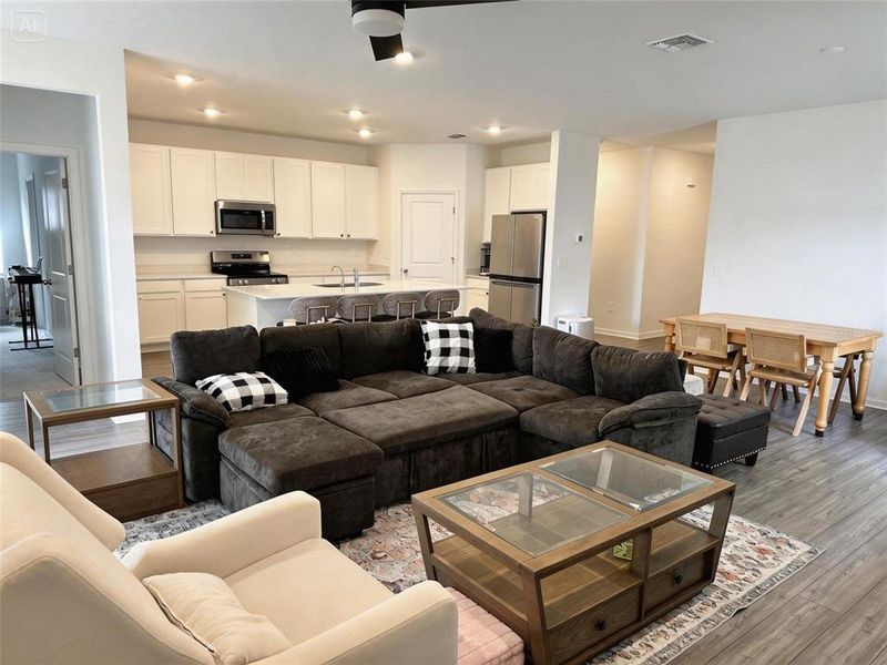 Furnished interior view inside a new home in , Ocala (Image 13).