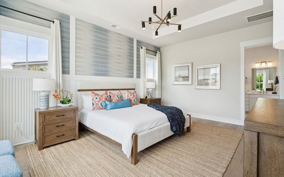 Furnished interior view inside a new home in Nexton, Summerville (Image 22).