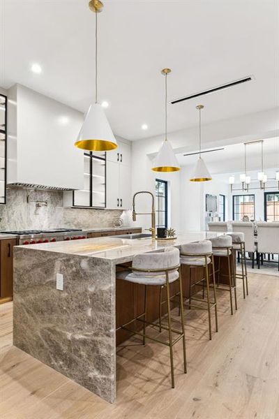 Furnished interior view inside a new home in , Dallas (Image 33).