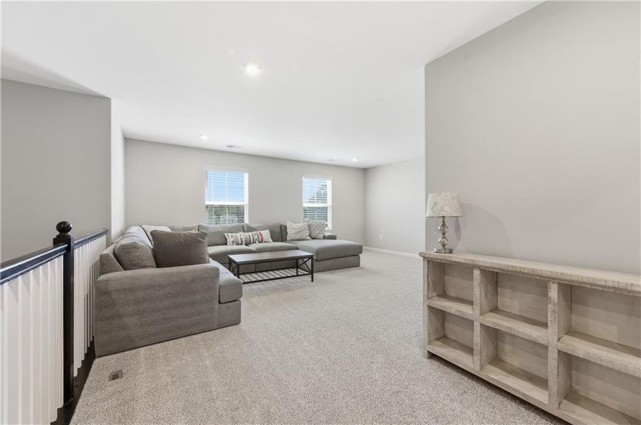 Furnished interior view inside a new home in Twin Lakes, Hoschton (Image 11).