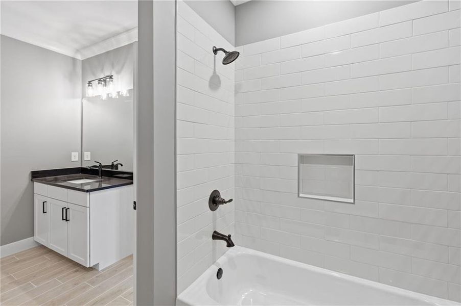 Close-up of interior finishes inside a home in , Buford (Image 20).