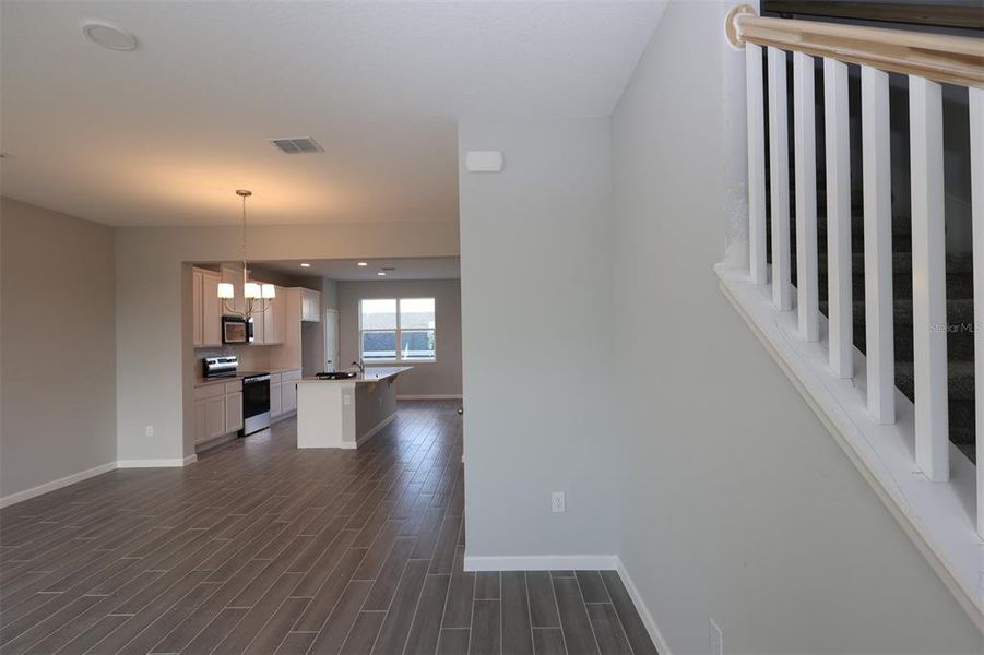 Spacious, unfurnished interior of a new home in Tribute at Ovation, Winter Garden (Image 26). Spacious, unfurnished interior of a new home in Tribute at Ovation, Winter Garden (Image 26).