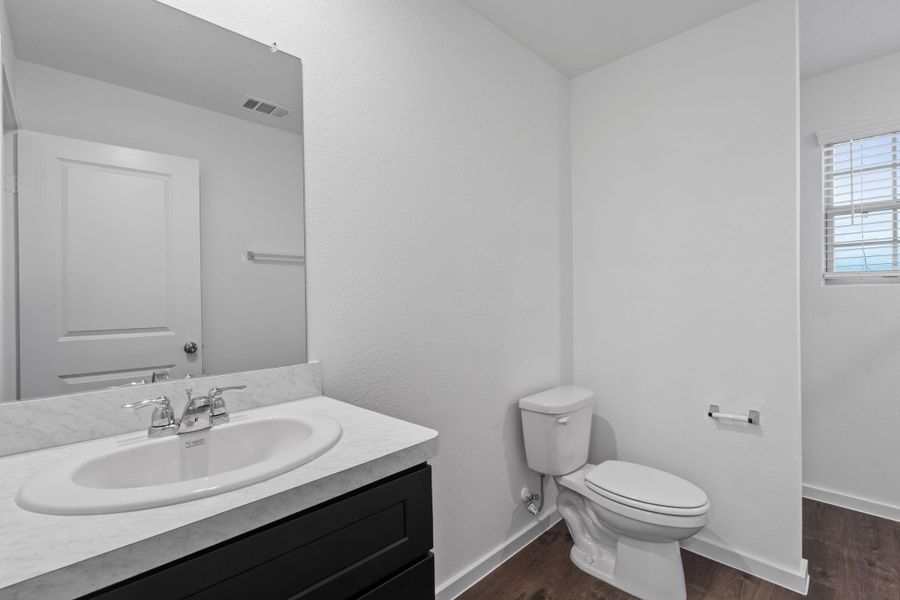 Furnished interior view inside a new home in Crosby Farms, Crosby (Image 6). Furnished interior view inside a new home in Crosby Farms, Crosby (Image 6).